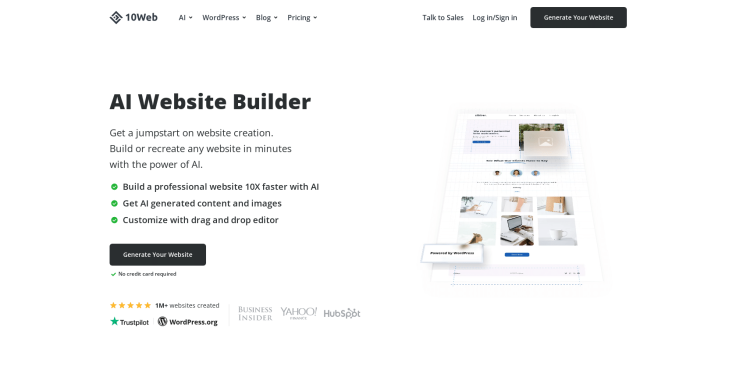 10Web AI Builder