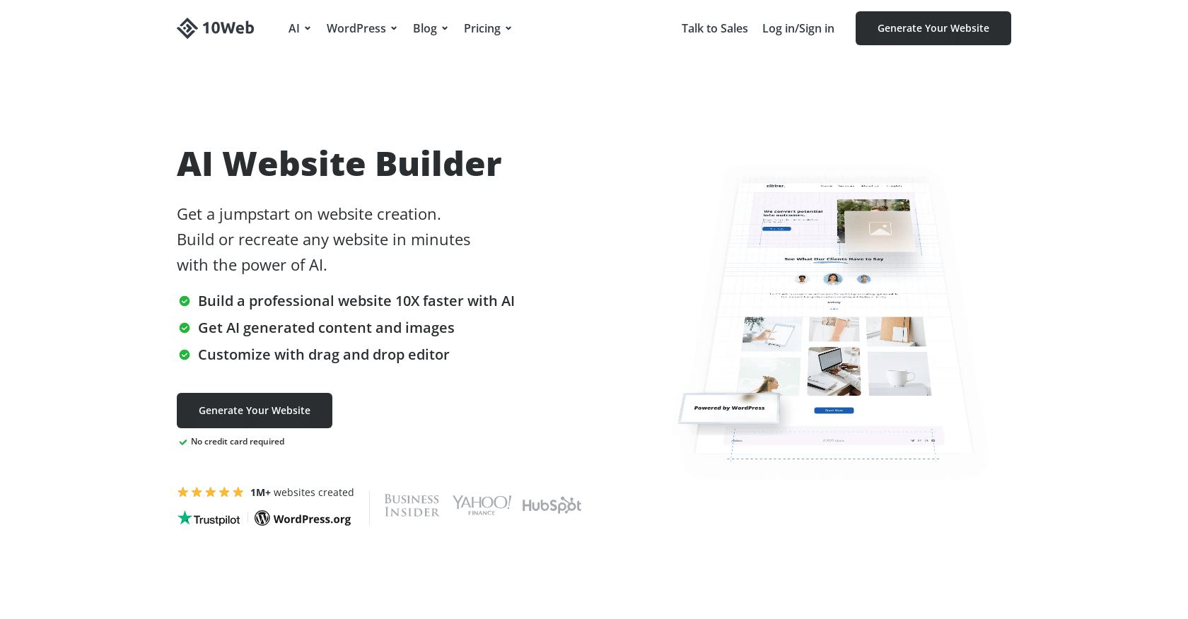 10Web AI Builder: Create Your Website in Minutes