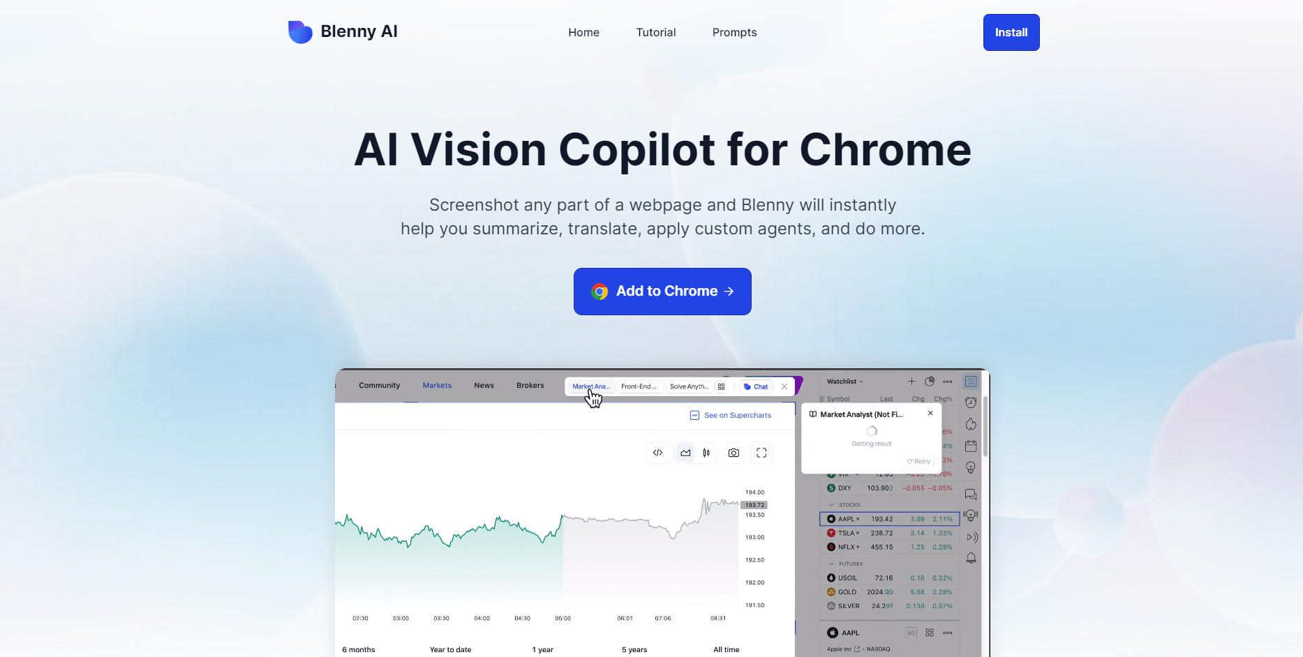 Blenny: AI Vision Co-Pilot