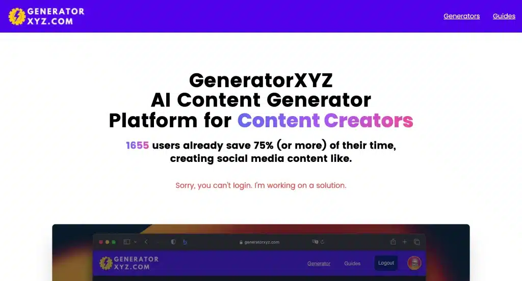 Generator XYZ