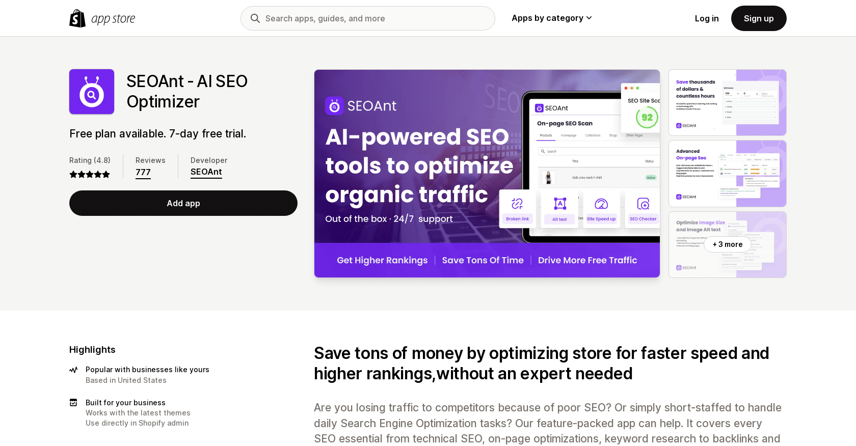 SEOAnt: AI SEO Optimizer
