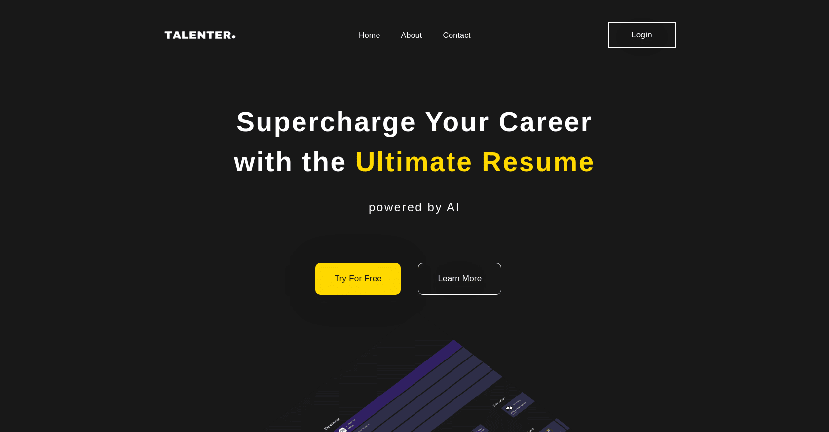 Talenter - Supercharger Your Career With the Perfect Resume ( Review 2024)
