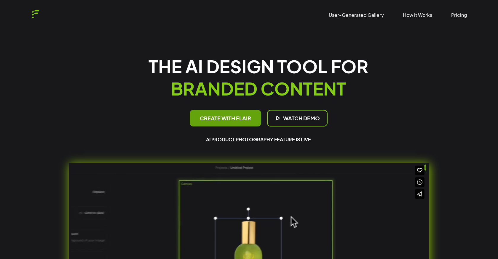 Flair AI - Best Design Tool for Product Photoshoots