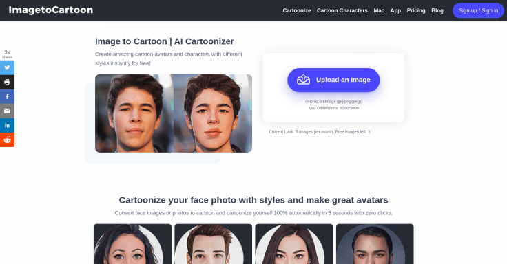 ImageToCartoon