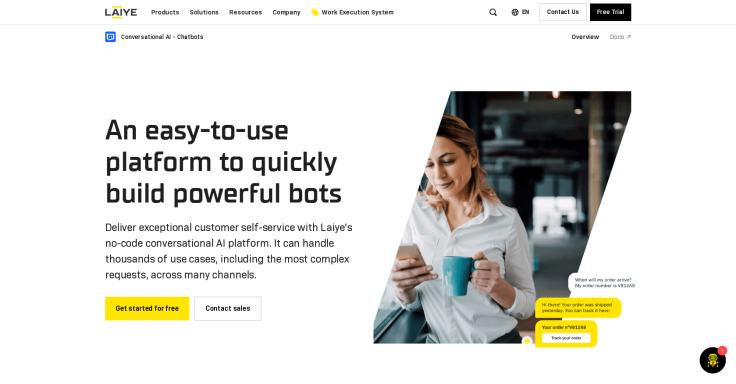 Laiye Conversational AI Chatbot
