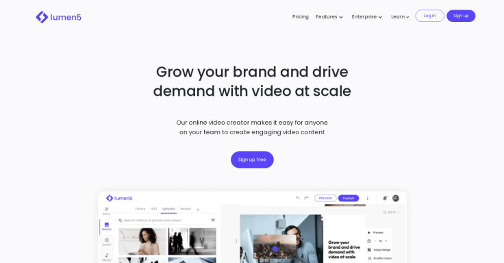 Lumen5 Video Maker