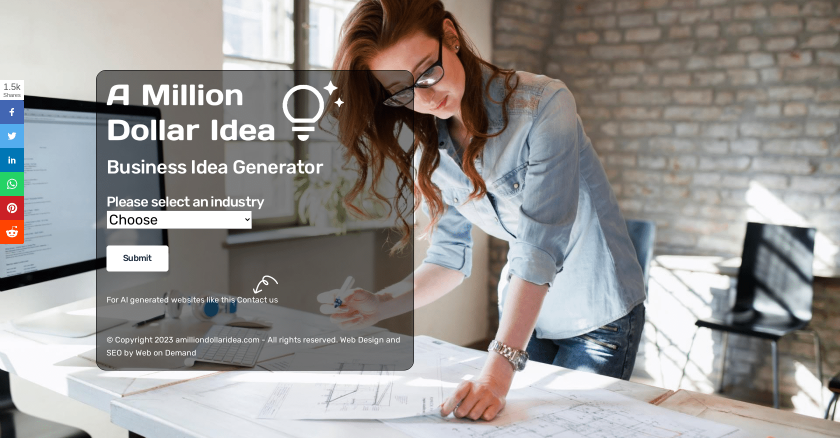 Amilliondollaridea - Business Idea Generator ( Quick Review 2024)