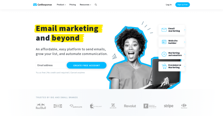 GetResponse Website Builder