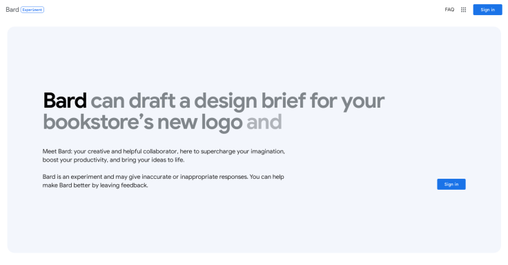 Google Bard AI Chatbot