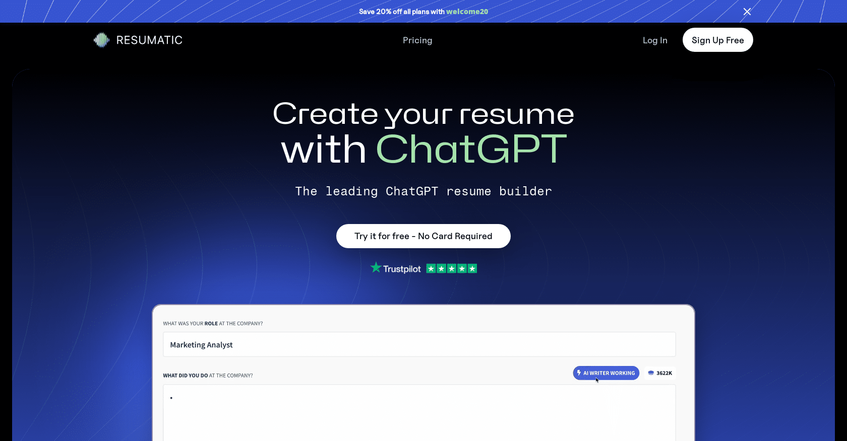 Resumatic | Best Tool Powered Resume Builder ( Review 2024)