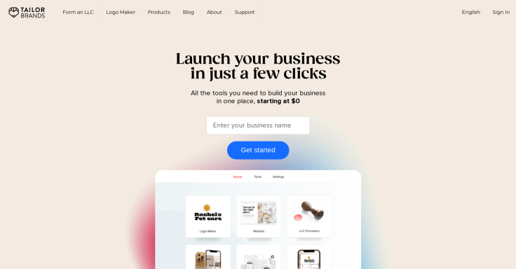 Tailor Brands Logo Maker