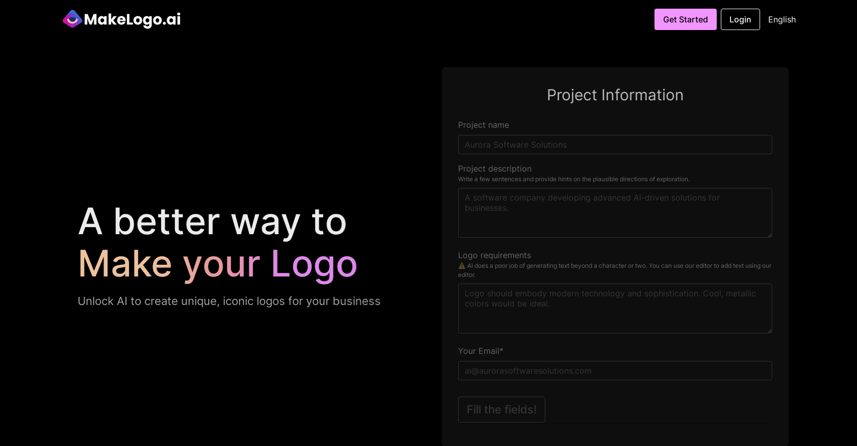 Makelogo unique logos generated by ai