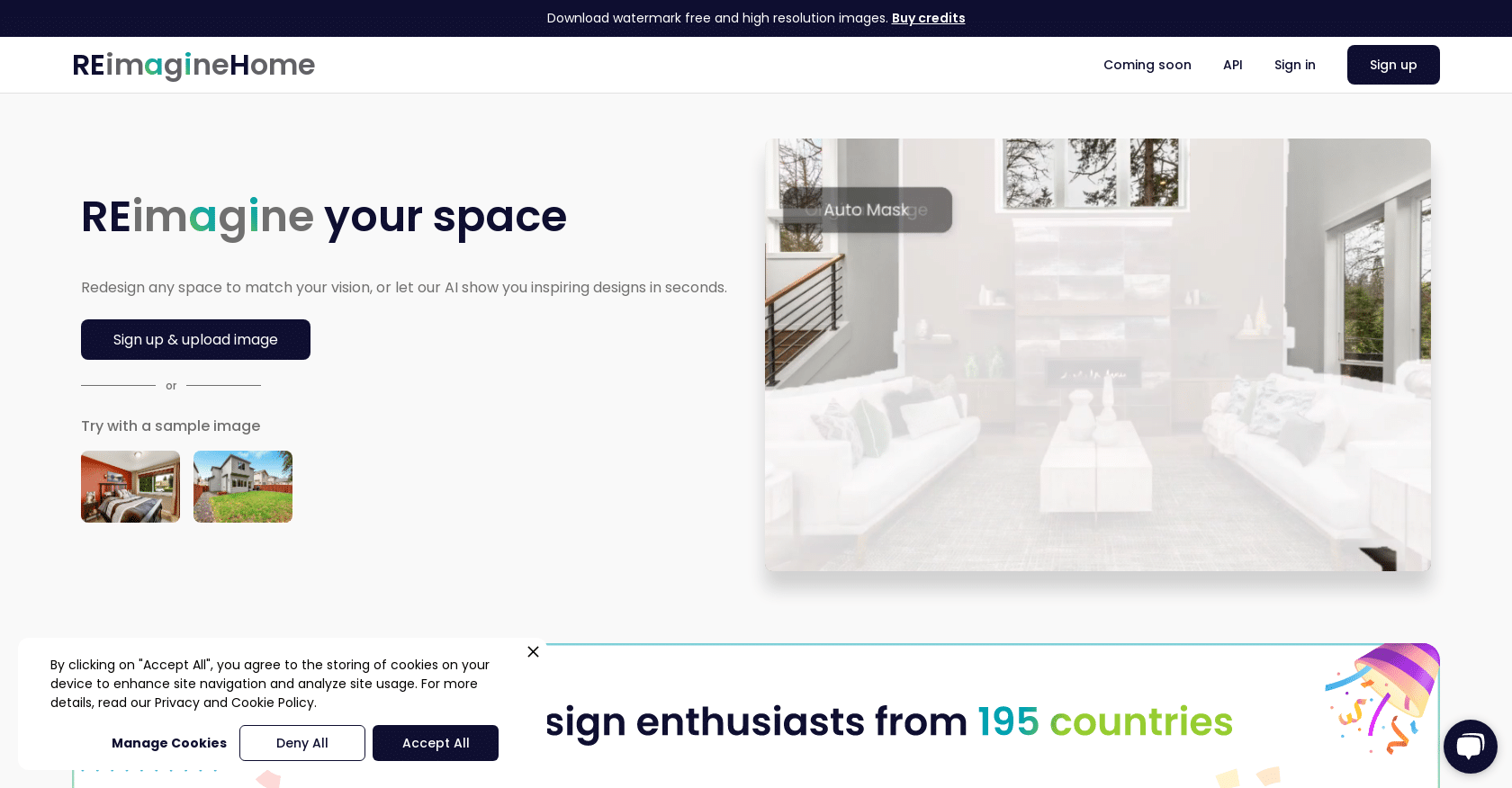 REImagineHome: Interior Design Powered by AI