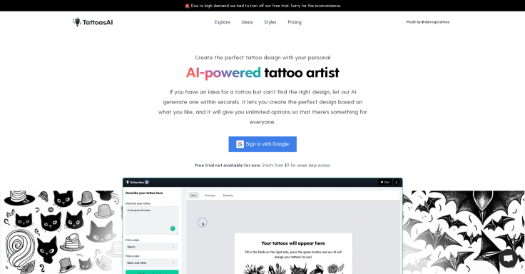 Tattoos AI
