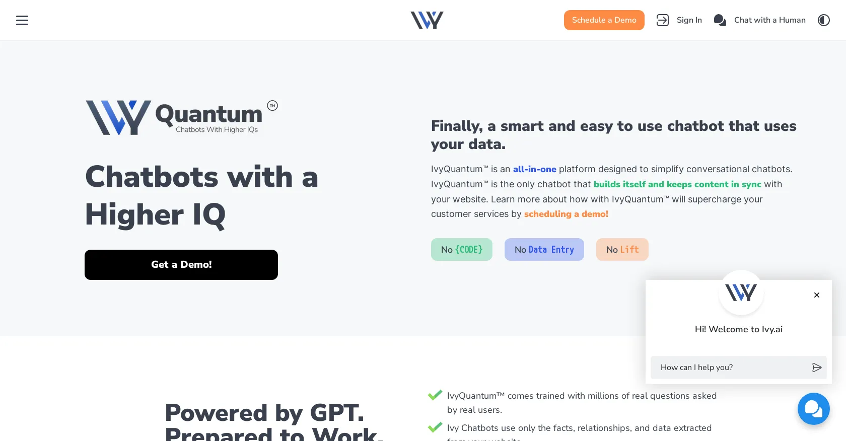 Ivy Chatbot