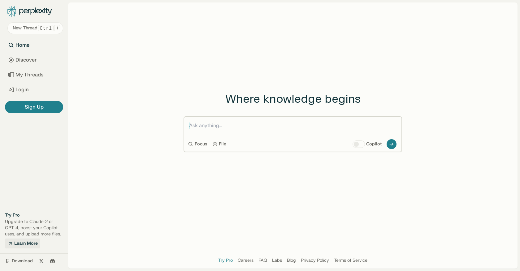 Perplexity ai the ai search engine