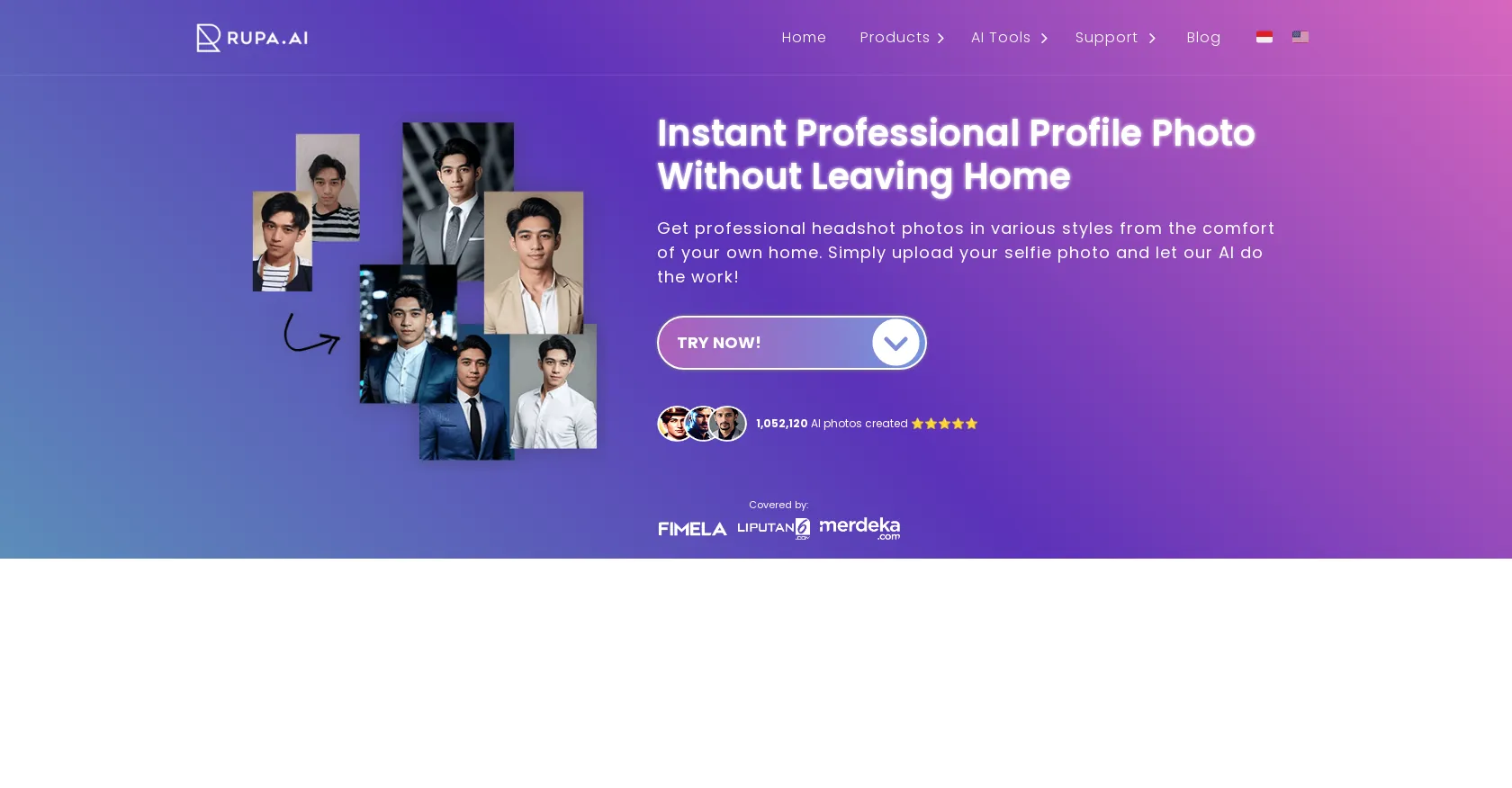 Professional Headshot With Rupa.AI