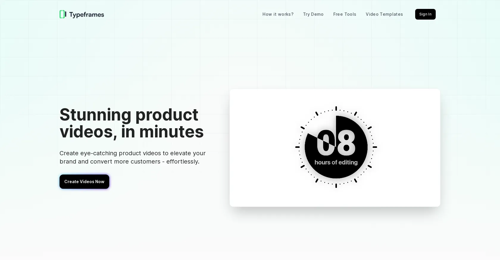 Typeframes: Best Video Creation Tool 2024