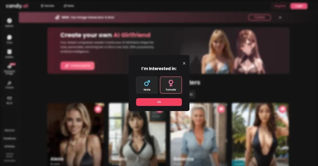Candy AI Girlfriend Chatbot, NSFW Chat