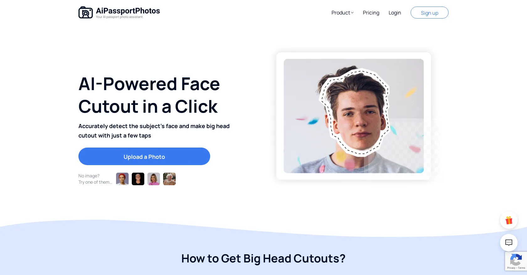 Face Cutouts AIPowered Face Cutout