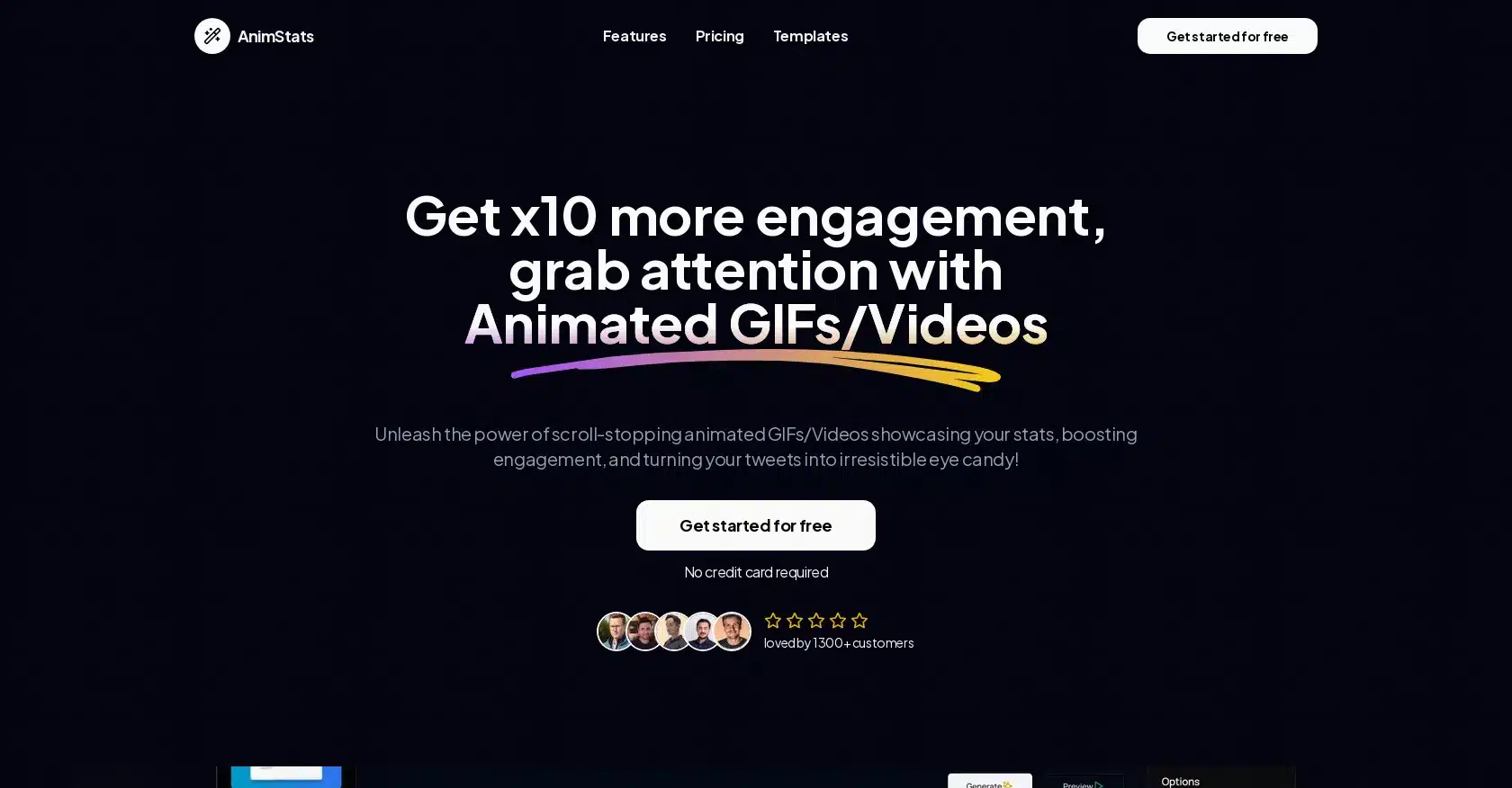 AnimStats Animated GIF, Video Generator: Review 2024