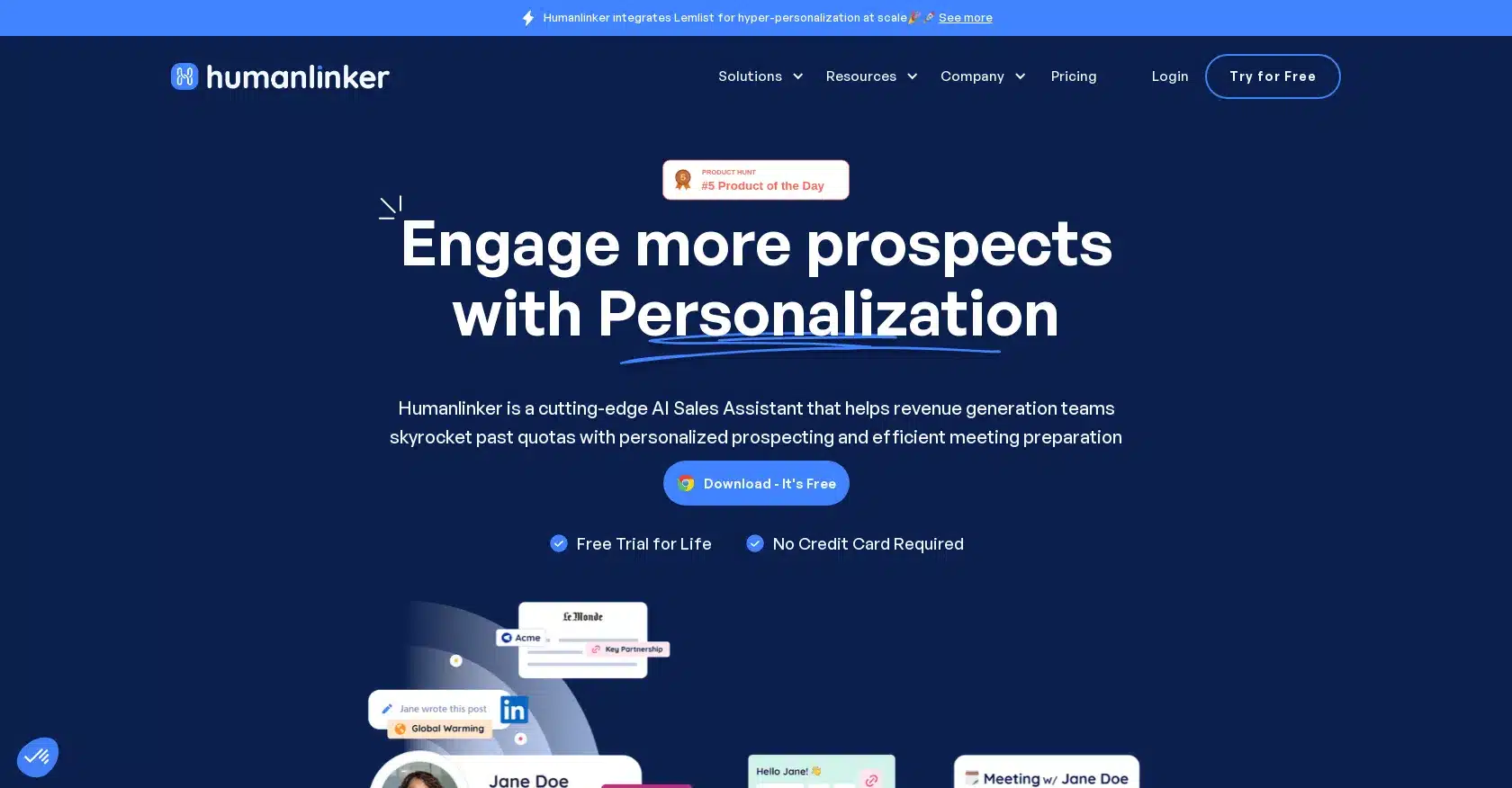 Humanlinker AI Sales Assistant humanlinker-ai-sales-assistant