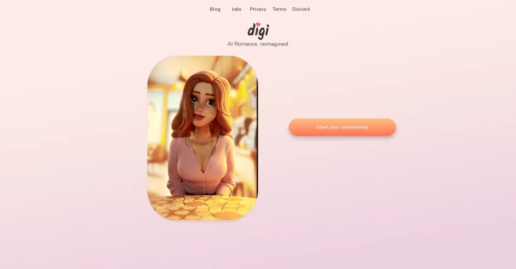 Digi AI AI Romance Girlfriend, Reimagined