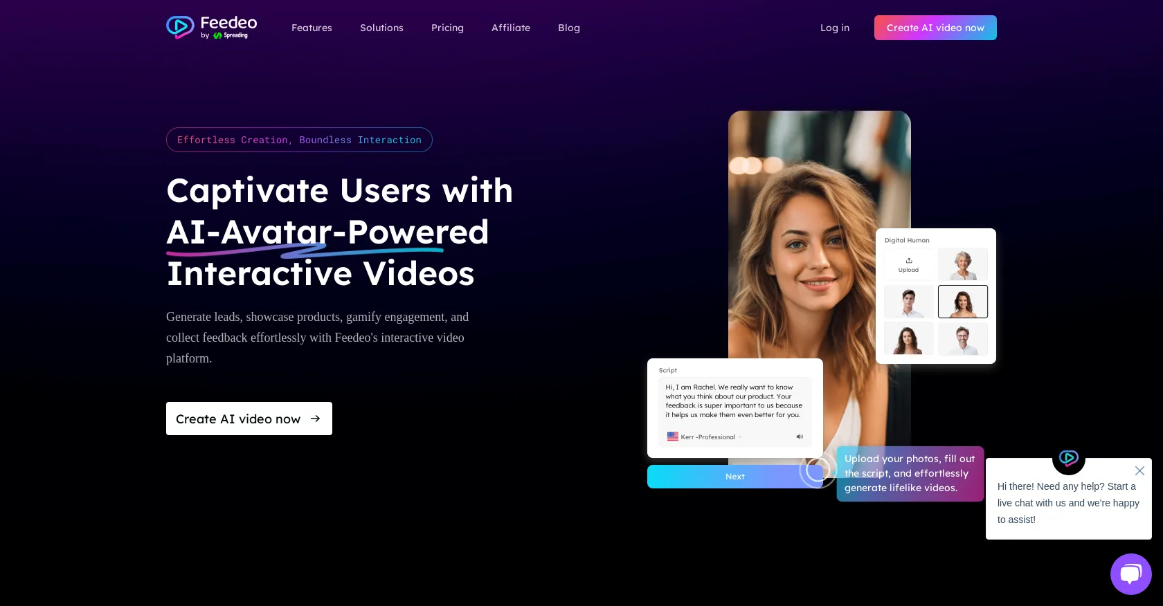 Feedeo AI Video Generator
