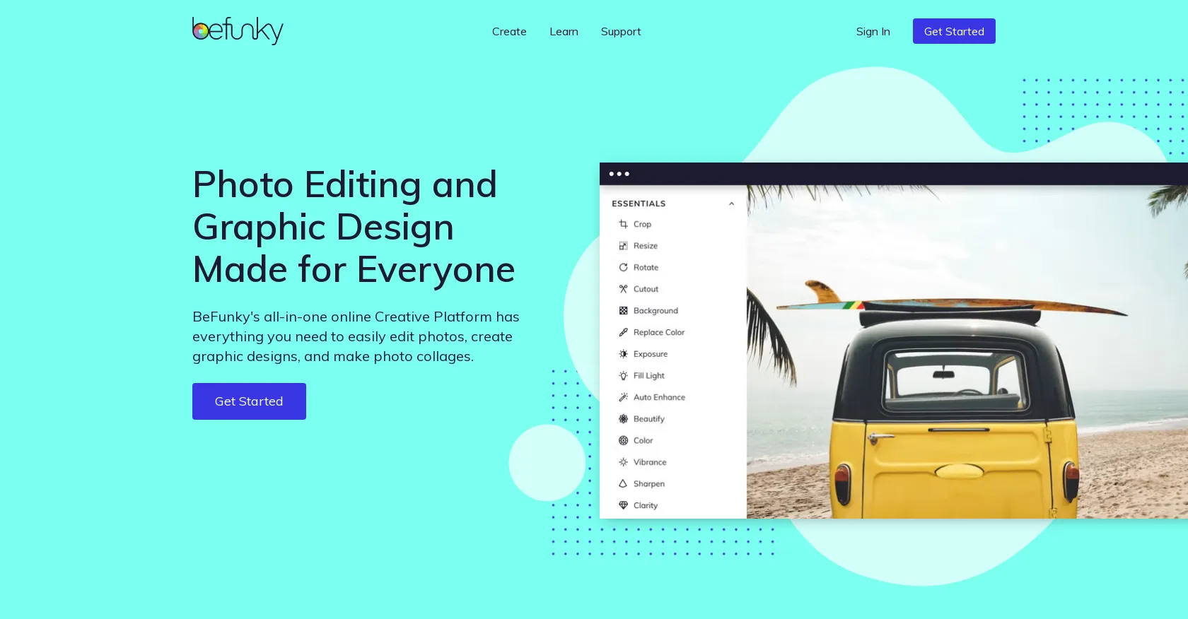 Befunky: Free Online Photo Editing