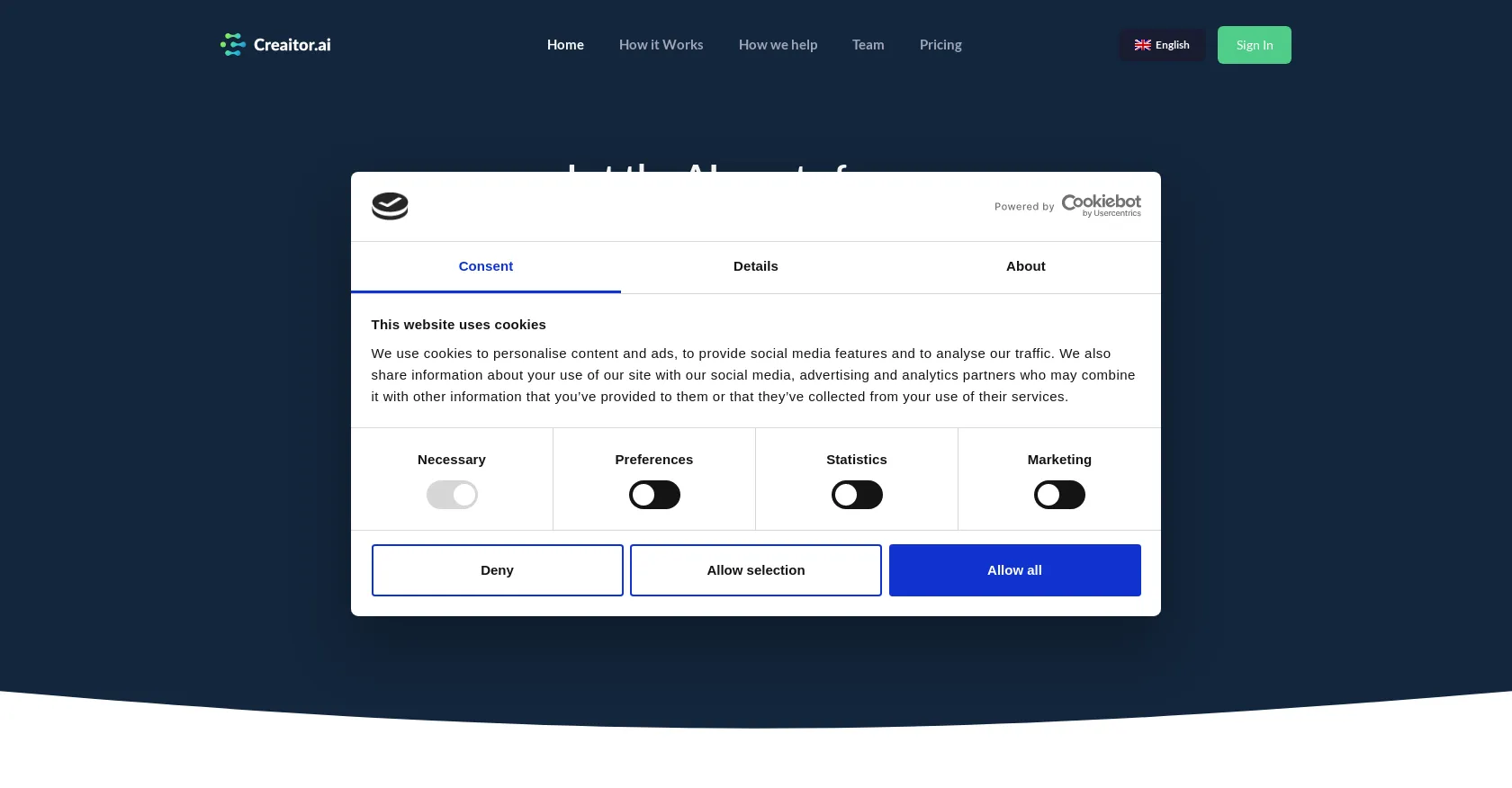 Creaitor AI Writing Tool