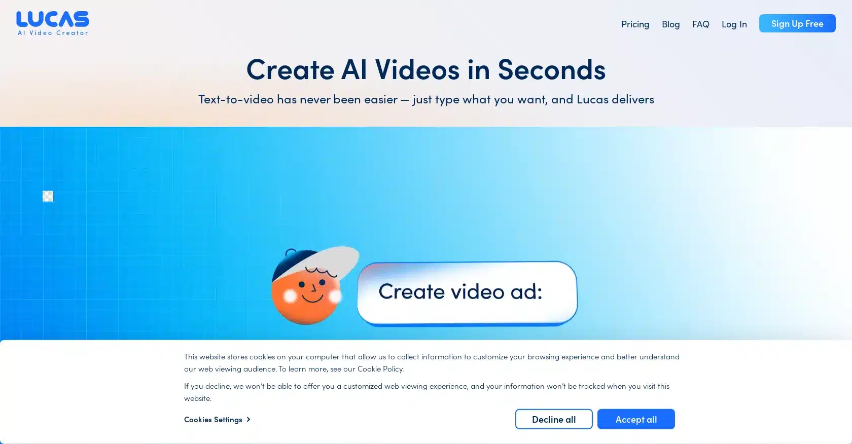 Idomoo Lucas AI: Text-To-Video Generator