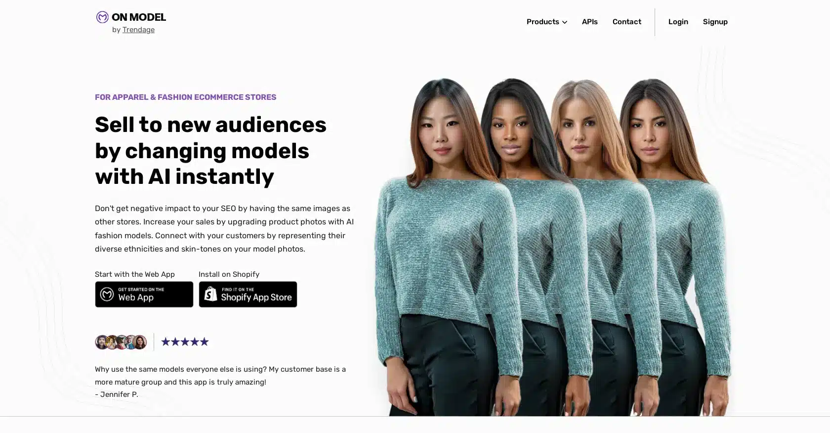 Onmodel AI Model Photography Generator