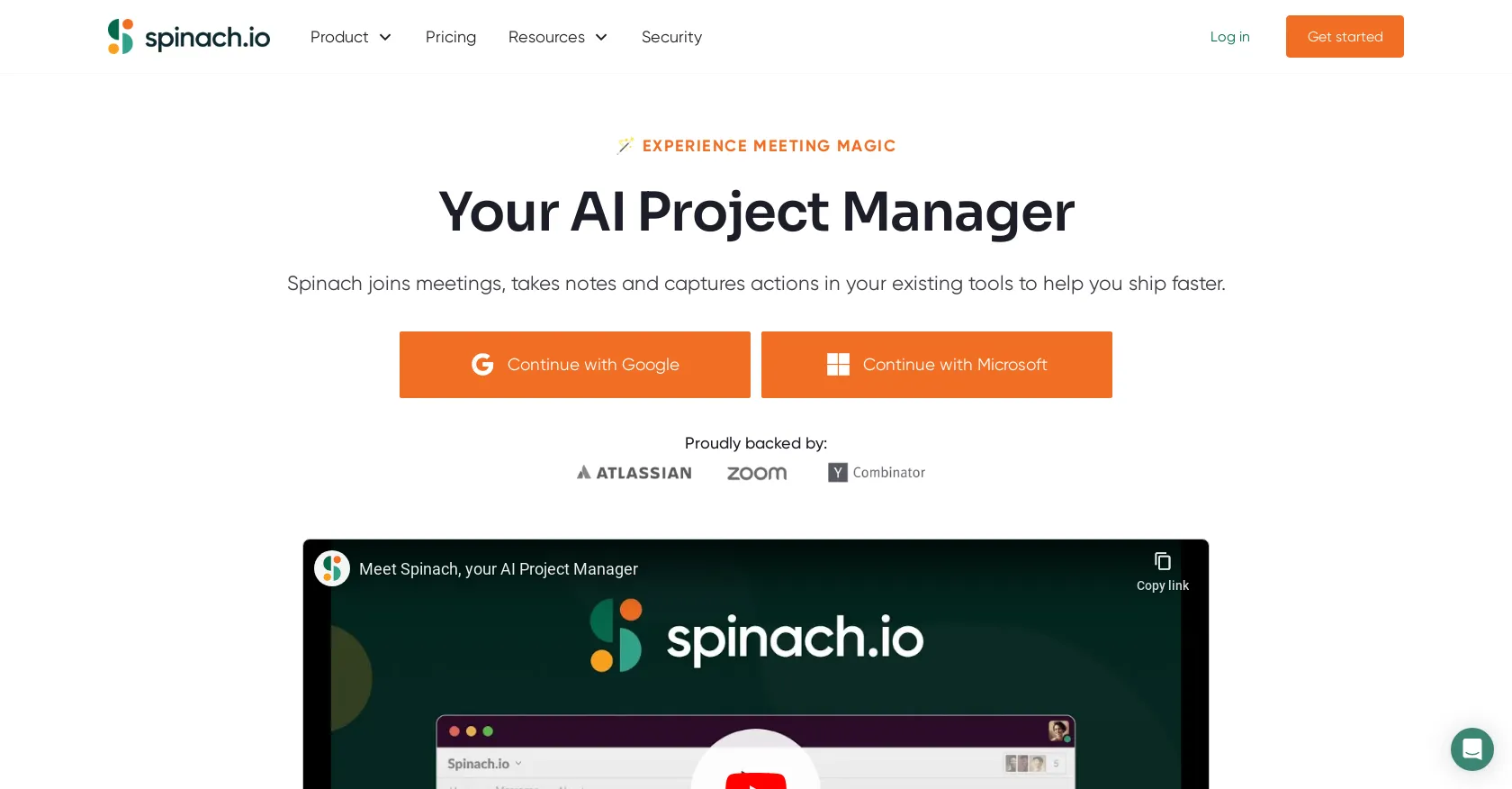Spinach ai best project manager tool review 2024 