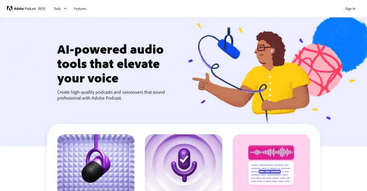 Adobe Podcast AI