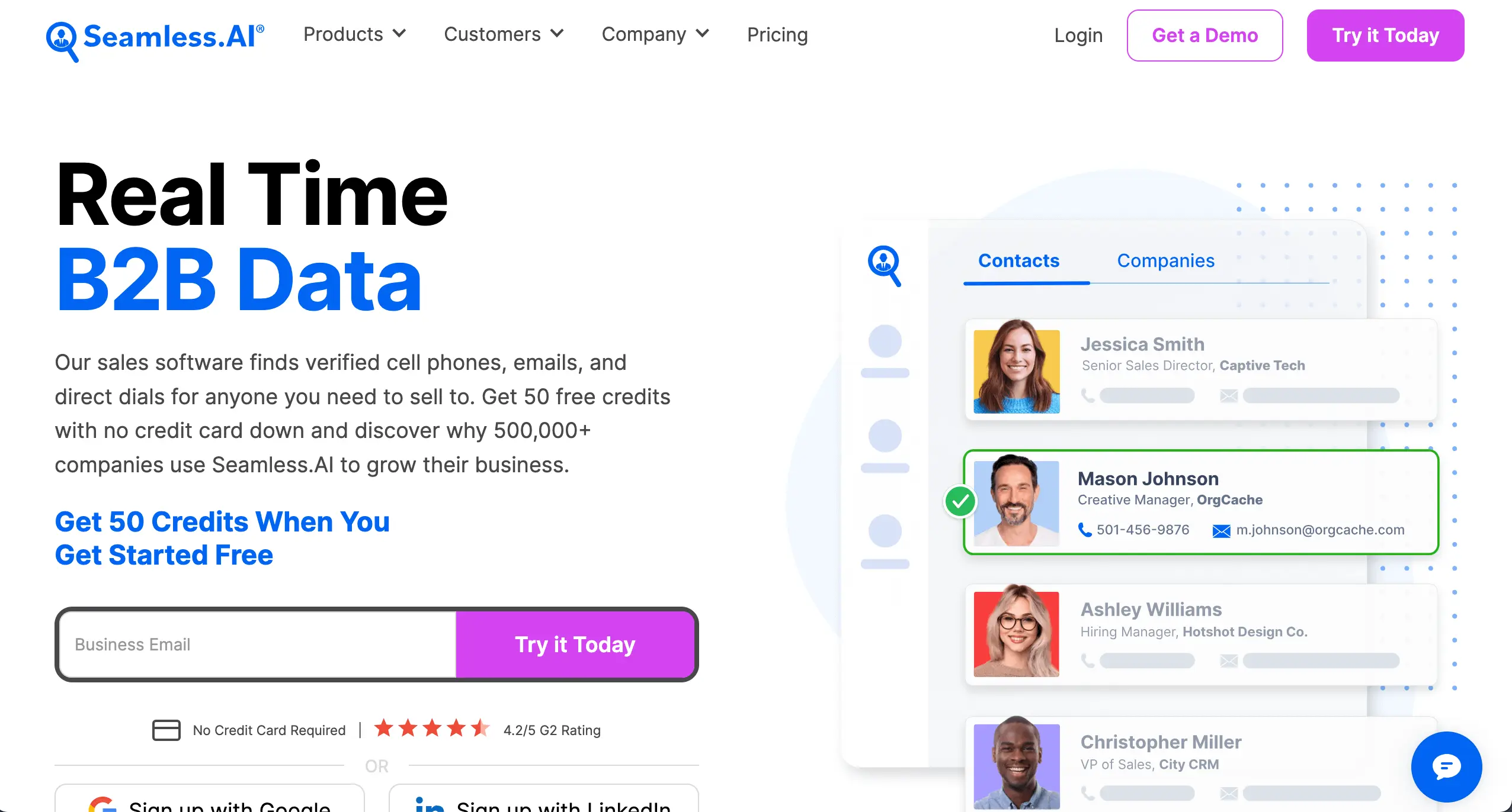 Seamless AI: AI Sales & Marketing Chrome Extensions