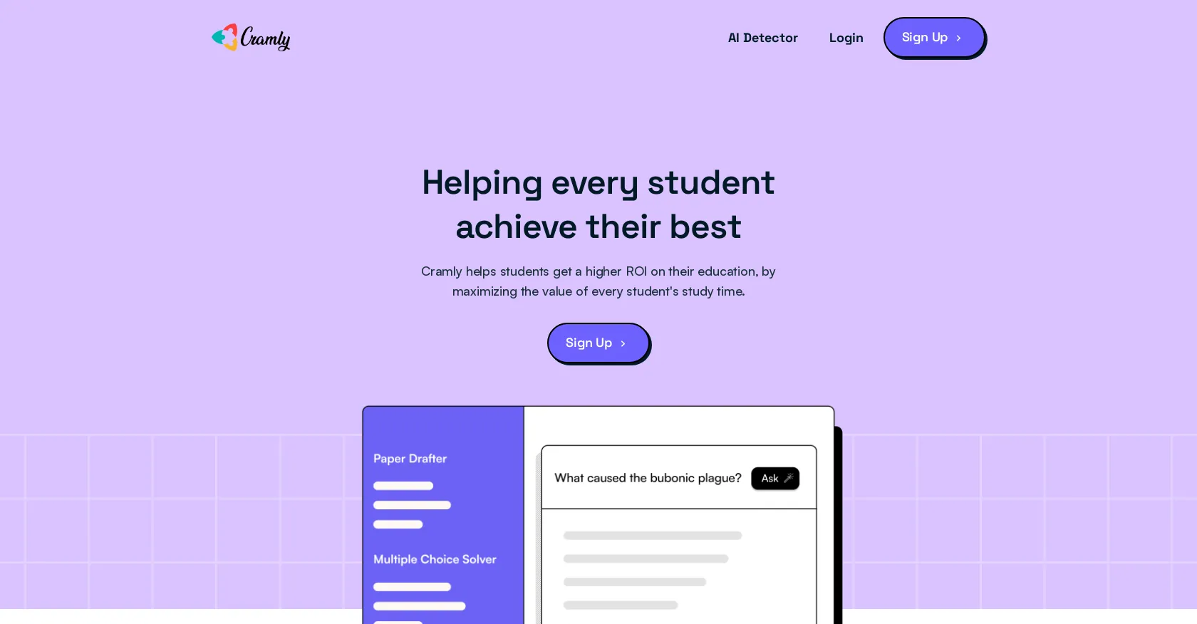 Cramly AI Content Detector Tool