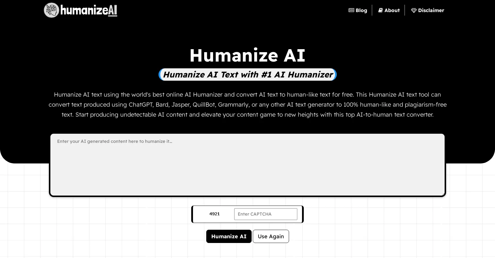Humanize AI Convert AI Text To Human For Free