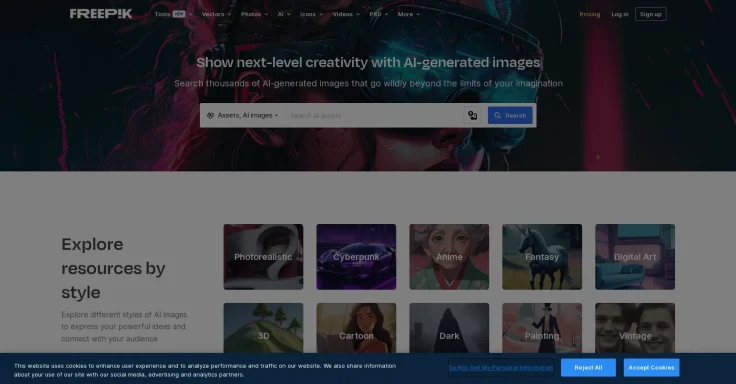 Freepik AI Image Generator