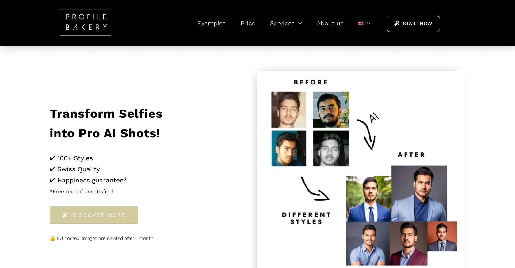 Profile Bakery: AI Headshot Generator