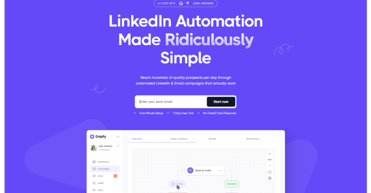 Dripify Review: Is It the Best LinkedIn Automation Software?